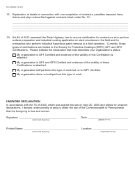 Form CS-4300AC Additional Codes Request Form - Pennsylvania, Page 2