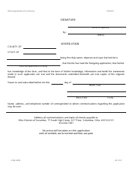 Form 9 (COM4598) Application to Register by Qualification Securities - Ohio, Page 5