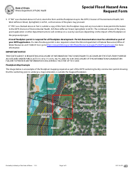 Special Flood Hazard Area Request Form - Illinois, Page 2