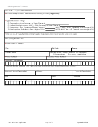 Form DLC4174-B2A Application for Sale of Wine to a Licensed Ohio Retail Permit Holder (B-2a Permit) - Ohio, Page 2