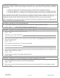 Form DLC4113-C/D (LIQ-18-0020) Application for New Alcoholic Beverage Quota Based Permit for a Carryout, Restaurant or Bar - Ohio, Page 3