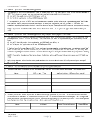 Form DLC4171_D-4 (LIQ-18-0020) Application for New D-4 (Private Club) Alcoholic Beverage Permit - Ohio, Page 3