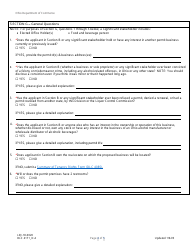Form DLC4171_D-4 (LIQ-18-0020) Application for New D-4 (Private Club) Alcoholic Beverage Permit - Ohio, Page 4