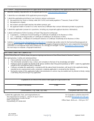Form DLC4171_D-4 (LIQ-18-0020) Application for New D-4 (Private Club) Alcoholic Beverage Permit - Ohio, Page 5