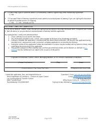 Form DLC4113_D-5D (LIQ-18-0020) Application for New D-5d Alcoholic Beverage Permit at an Airport Restaurant - Ohio, Page 5