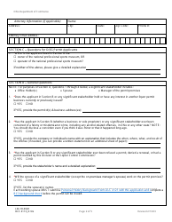 Form DLC4113_D-5G (LIQ-18-0020) Application for New D-5g Alcoholic Beverage Permit for a National Professional Sports Museum - Ohio, Page 2