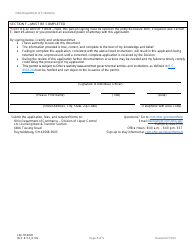 Form DLC4113_D-5G (LIQ-18-0020) Application for New D-5g Alcoholic Beverage Permit for a National Professional Sports Museum - Ohio, Page 5