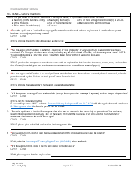 Form DLC4113_D-5J (LIQ-18-0020) Application for New D-5j Alcoholic Beverage Permit Within a Community Entertainment District (Ced) - Ohio, Page 3