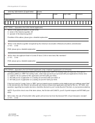 Form DLC4113_D-5K (LIQ-18-0020) Application for New D-5k Alcoholic Beverage Permit at a Botanical Garden - Ohio, Page 2