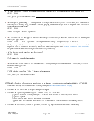 Form DLC4113_D-5K (LIQ-18-0020) Application for New D-5k Alcoholic Beverage Permit at a Botanical Garden - Ohio, Page 4