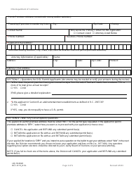 Form DLC4113_D-5L (LIQ-18-0020) Application for New D-5l Alcoholic Beverage Permit Within a Revitalization District (Rd) - Ohio, Page 2