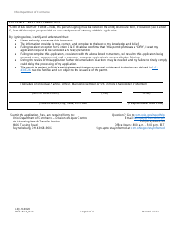Form DLC4113_D-5L (LIQ-18-0020) Application for New D-5l Alcoholic Beverage Permit Within a Revitalization District (Rd) - Ohio, Page 6