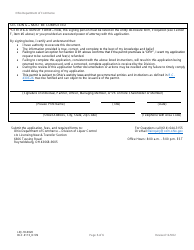 Form DLC4113_D-5N (LIQ-18-0020) Application for New D-5n Alcoholic Beverage Permit for a Casino - Ohio, Page 6