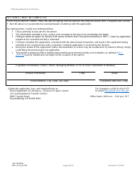 Form DLC4113_D-5O (LIQ-18-0020) Application for New D-5o Alcoholic Beverage Permit at a Restaurant in a Casino - Ohio, Page 6