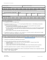 Form DLC4113_D-8 (LIQ-18-0020) Application for New D-8 Alcoholic Beverage Permit to Sell Tasting Samples With a C-1, C-2, or C-2x Permit - Ohio, Page 2