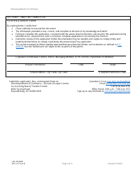 Form DLC4113_D-8 (LIQ-18-0020) Application for New D-8 Alcoholic Beverage Permit to Sell Tasting Samples With a C-1, C-2, or C-2x Permit - Ohio, Page 3