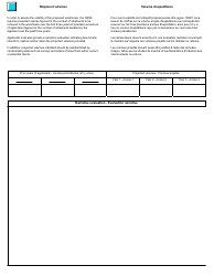 Form E400 C Application for Licence to Operate a Customs Sufferance Warehouse - Canada (English/French), Page 4