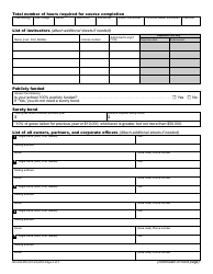 Form BC-638-050 Cosmetology, Hair Design, Barber, Manicurist, Esthetician, Master Esthetician, or Instructor School License Application - Washington, Page 2