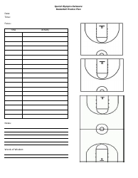 Document preview: Basketball Practice Plan - Special Olympics Delaware