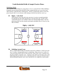 Youth Basketball Drills &amp; Sample Practice Plans, Page 14