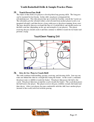 Youth Basketball Drills &amp; Sample Practice Plans, Page 27
