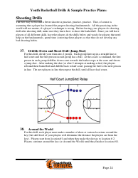Youth Basketball Drills &amp; Sample Practice Plans, Page 28