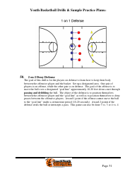 Youth Basketball Drills &amp; Sample Practice Plans, Page 35