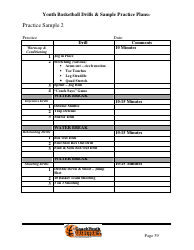 Youth Basketball Drills &amp; Sample Practice Plans, Page 43