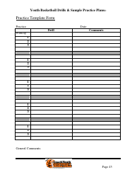 Youth Basketball Drills &amp; Sample Practice Plans, Page 47