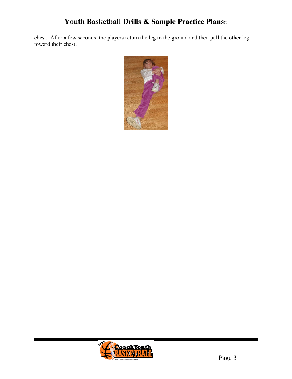 Youth Basketball Drills  Sample Practice Plans, Page 7