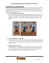 Youth Basketball Drills &amp; Sample Practice Plans, Page 8