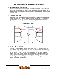Youth Basketball Drills &amp; Sample Practice Plans, Page 9
