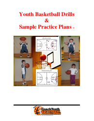 Document preview: Youth Basketball Drills & Sample Practice Plans