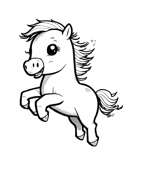 Little Pony Coloring Page