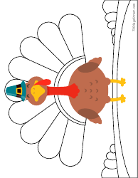 Document preview: Thanksgiving Turkey Coloring Page
