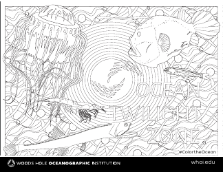 Ocean Twilight Zone Coloring Pages