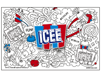 Document preview: ICE-Cream Coloring Page - Icee