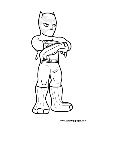 Marvel's Black Panther Coloring Sheet