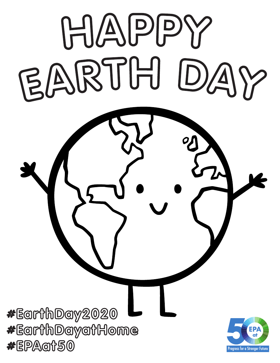 Earth Day Coloring Sheet Download Printable PDF | Templateroller