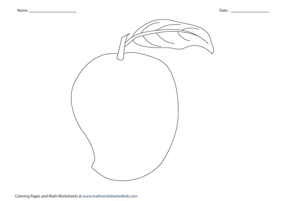 Bitten Apple Coloring Page Download Printable PDF | Templateroller