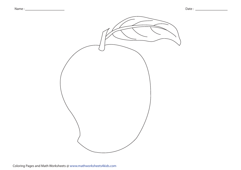 Bitten Apple Coloring Page - Free Printable Coloring Pages