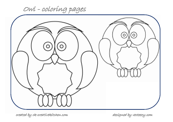 Document preview: Owl Coloring Pages