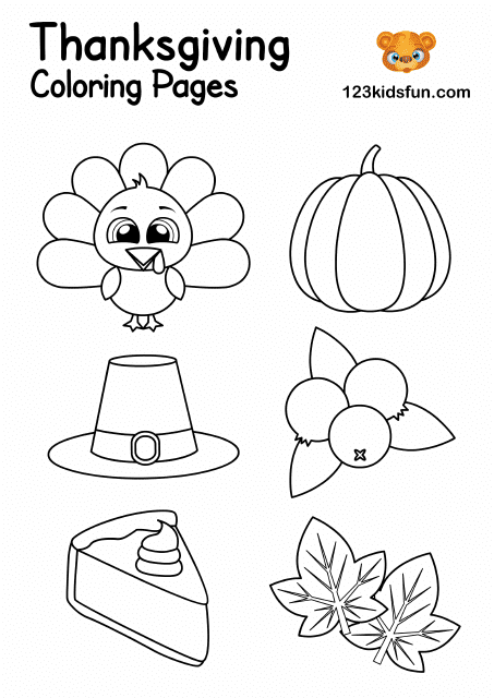 Thanksgiving Coloring Page - Get Yours Now!