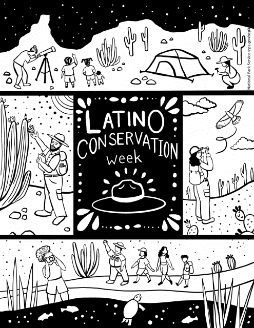 Conservation Coloring Page