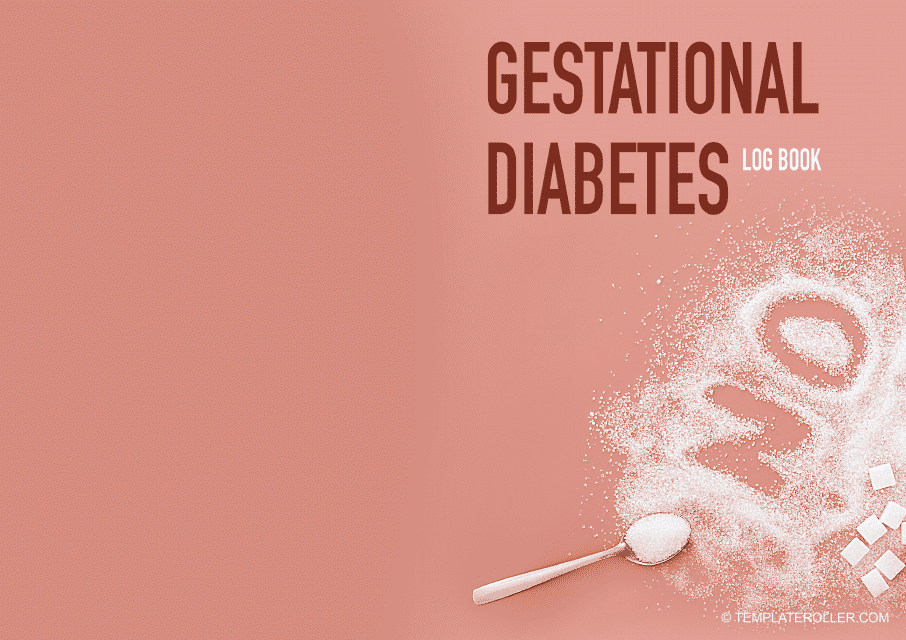 Gestational Diabetes Log Book Preview