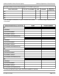 Form LIC624 LE Law Enforcement Contact Report - California, Page 2