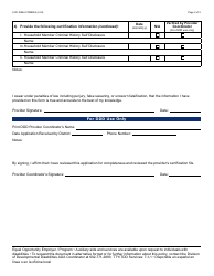 Form LCR-1084A Application for Renewal or Amended Hcbs Certificate for Independent Providers - Arizona, Page 2