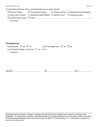 Form DDD-1003A Pasrr II Assessment - Arizona, Page 7