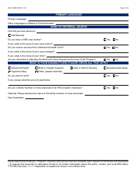 Form RSA-1298B Blind/Visually Impaired Deaf/Hard of Hearing Summer Youth Program Referral - Arizona, Page 2