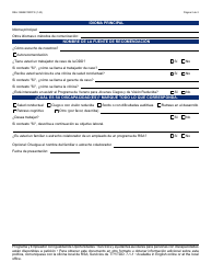 Formulario RSA-1298B Recomendacion Para El Programa De Verano Para Jovenes Ciegos/Vision Reducida Sordo/Dificultades Auditivas - Arizona (Spanish), Page 2